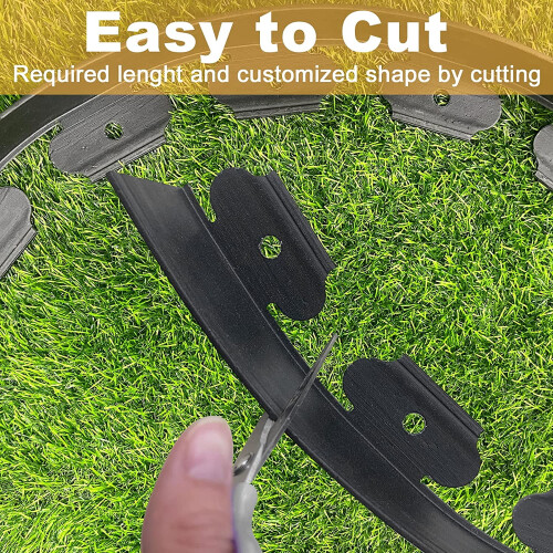 LINLIN flexible lawn edging 10m with 30 pegs 1