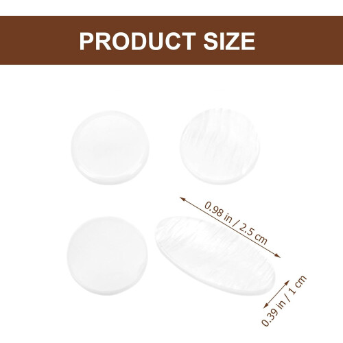 9pcs Saxophone Key Button Shell Buttons White Sturdy Craftsmanship Beautiful Generous Style Saxophone Accessory 1
