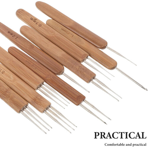 9-teiliges Flecht- und Häkelnadel-Set mit Metallgriff für Dreadlocks 2
