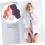 9pcs absorvente almofada sanitária almofadas menstruais de bambu laváveis 3
