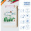 Landscape Paint Stencils 9pcs Set 20cm Reusable Plastic Drawing Templates 3