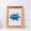 Landscape Paint Stencils 9pcs Set 20cm Reusable Plastic Drawing Templates 6