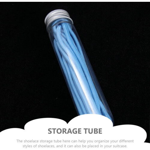 5pcs Shoelace Storage Tubes Lightweight Plastic Portable Organizer Containers 1