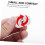 8pcs Adhesive Wheel for Storage Box Bottom Delicate Storage Box Wheels Bottom 3