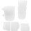 5pcs Silicone DIY Craft Multi-Compartment Mixing Cups for Epoxy Resin Pigment Holder 4