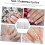 Gabarit de nail art en 5 feuilles, accessoire et manucure. 5