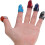 1 Box Guitar Silicone Finger Protector Fingertip Guard Comfortable Easy to Apply and Remove Plastic 4