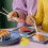 6pcs Ceramic Chopstick Holders Set with Adorable Waterfowl Design 4