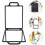 Double-Sided Hanging Mirror Portable Foldable Desktop Dressing Mirror for Barber Salon Use 8