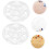 80sets Invisible Plastic Snap Buttons Sew Fasteners for DIY Sewing Projects Round Buttons 7