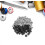 80pcs Metal Sew-On Snap Buttons Set Invisible Round Snap Closures 7