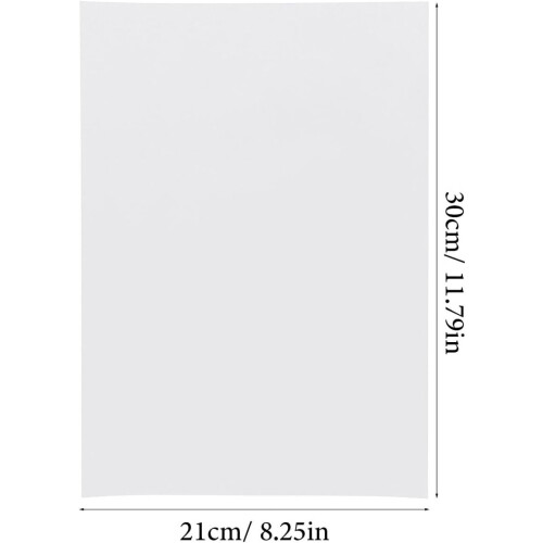50 folhas A4 impressível rastreamento papel branco branco rastreamento papel resistente 1