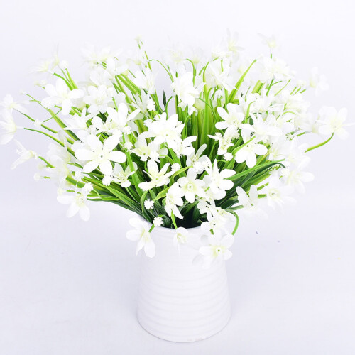 Konstgjord prästkrageblomma Vit Plast 1 st 1