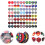 80Pcs Dart Flights Accessories National Flag Design Pet Lightweight Replaceable Wings 3
