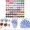 80Pcs Dart Flights Accessories National Flag Design Pet Lightweight Replaceable Wings 4