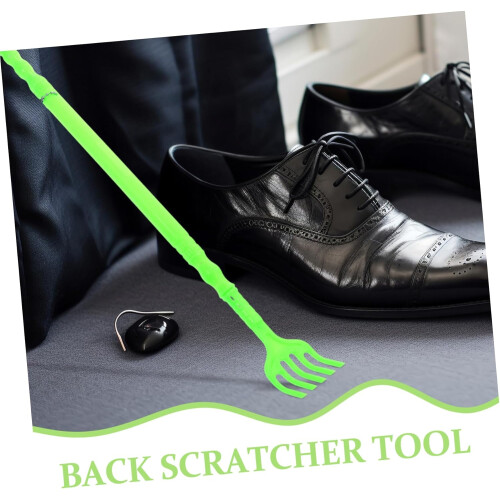 Double End Back Scratcher and Shoe Horn Ergonomic Claw Massager Tool 2