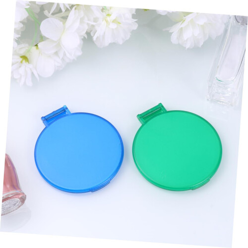 24pcs Portable Mini Folding Round Makeup Mirror Bulk Pocket Mirror 2
