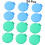 24pcs Portable Mini Folding Round Makeup Mirror Bulk Pocket Mirror 8