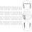 100pcs U-Shaped Patchwork Needle Stainless Steel Cloth Locating Needle Sewing Accessories 4