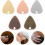 5 Pcs Metal Guitar Picks Stainless Steel Responsive Control Versatile Use Assorted Color 8