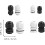 40pcs Cable Connector Gland Wire Connectors Plastic High Insulation Wear-Resistant Assorted 2