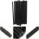 24pcs Black Wooden Hb Pencils with Eraser Tips, Solid Handheld Writing Pencils and Students 2