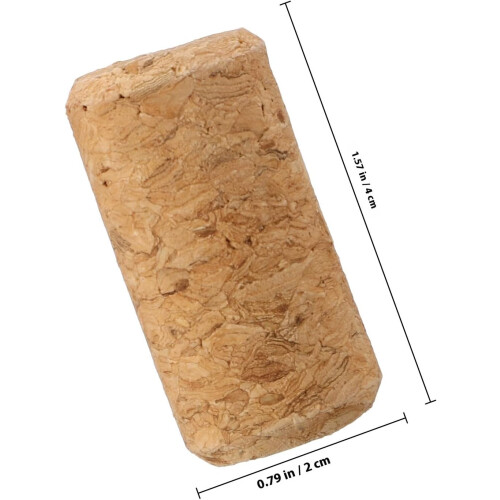 50 st korkproppar flaskproppar för glasflaskor naturkorkmaterial dekoration 1