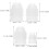 24pcs Cake Decorating Coupler Piping Bag Converter Pp Material Four Diameter Specifications 2