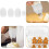 24pcs Cake Decorating Coupler Piping Bag Converter Pp Material Four Diameter Specifications 7