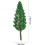 55Pcs DIY Miniature Tree Models for Sand Table Ornament, Handmade Landscape Scenery Props 2
