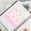 Papier décoratif pour scrapbooking, carnet de notes et agenda. 7