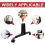 Mobile Screen Tripod Divider Screen Holder Wheels for Privacy Divider for Separation Portable 3