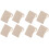 8pcs Exfoliating Soap Pouch Scrubbing Net for Bath Shower Mesh Holder 8