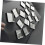 Metal Pans for Eyeshadow and Blusher 56pcs Empty Square 26x26x5mm 2