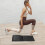 Portable Folding Ab Exercise Mat – Black Sit-Up Training Pad with Lumbar Support 5