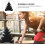 5-Tier Dumbbell Holder Stand with Large Leaf Design, Hand Weights Storage Rack 4