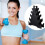 5-Tier Dumbbell Holder Stand with Large Leaf Design, Hand Weights Storage Rack 6