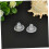 100pcs Transparent Silicone Earring Safety Backs Comfortable Flexible Replacement 2
