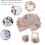 Vintage Retro DIY Scrapbooking Sticker Pack com Decals de papel estético 5