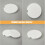 Sublimation Ceramic Blanks Easy Cleaning 24pcs Round Shape Protect Car Cup Holders 6