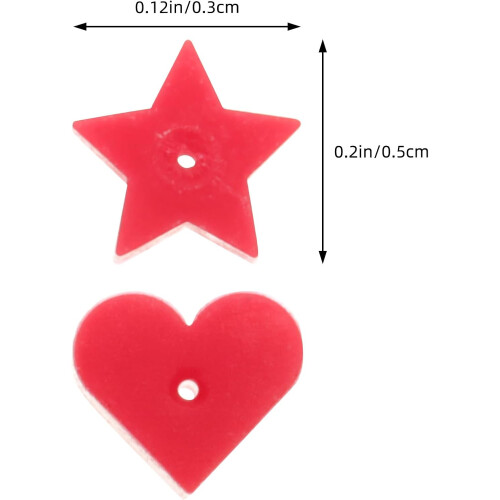 100Pcs Silicone Heart Star Shape Earring Backs Secure Locking Replacement Ear Jewelry Backs 1