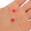 100Pcs Silicone Heart Star Shape Earring Backs Secure Locking Replacement Ear Jewelry Backs 8