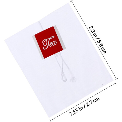 Filter Bag for Loose Tea 100Pcs Triangular Nylon Tea Bags for Flower and Brewing 1