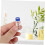 100pcs Tiny Glass Jars Lids Empty Vials Small Glass Bottle Sampling Vials for Craft Projects 5