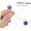 100pcs Tiny Glass Jars Lids Empty Vials Small Glass Bottle Sampling Vials for Craft Projects 7