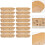 100pcs Decorative Boat Shaped Baking Cups Non-Sticky Grease-Proof Cake Paper Liners 7