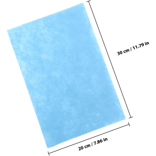40-Color Felt Sheets Craft Fabric Rectangles for Sewing DIY Projects, Non-Woven Felt Fabric Bulk 30x20cm 1