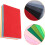 40-Color Felt Sheets Craft Fabric Rectangles for Sewing DIY Projects, Non-Woven Felt Fabric Bulk 30x20cm 7
