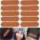100pcs Pu Leather Tags for Crochet Items Handmade Blank Labels 8