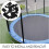 8Pcs Black Trampoline Pole Caps Plastic Rod Covers Trampoline Safety Protective Covers 3